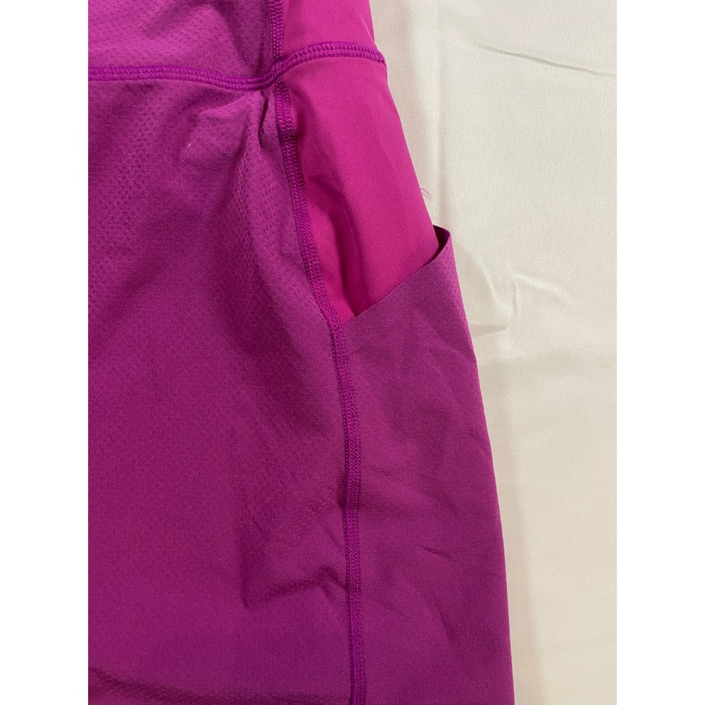 Athleta Action Skort Dobby 14.5 Blackout Pink Athletic Skirt‎ Women's Size M - Picture 12 of 13